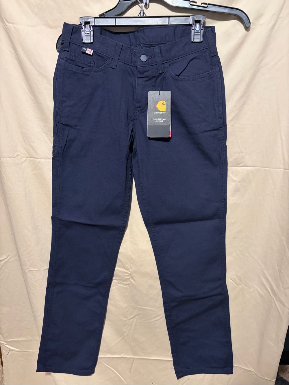 Carhartt Women’s Navy Straight-Leg Work Pants